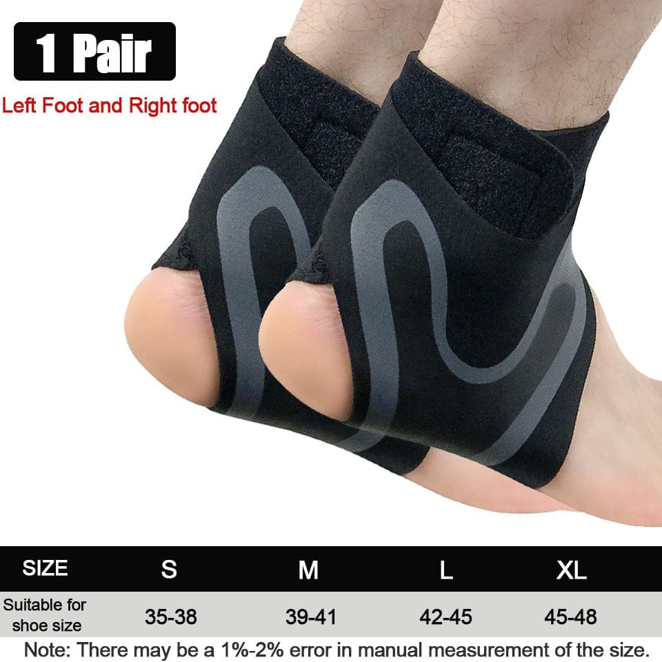 GOBYGO  Sport Ankle Support Elastic High Protect Sports Ankle Equipment Safety Running Basketball Ankle Brace Support