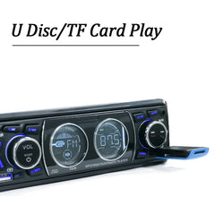 Car Radio 1din Audio Bluetooth Stereo MP3 Player FM Receiver 60Wx4 Support Phone Charging AUX/USB/TF Card In Dash Kit