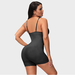 Open Crotch Bodysuit Shape wear Jumpsuit Body Shaper Compress Tummy Control Shapers Spandex Elastic Shape Seamless Smooth