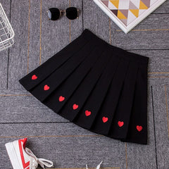 Black High Waist Mini Skirts Punk Pleated Vintage Skirt Gothic Streetwear Cross Print Pleated Women Skirts Lolita Harajuku Skirt