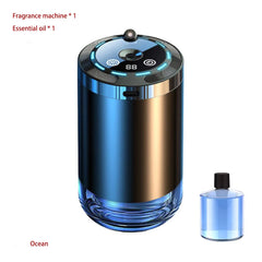 Car Fragrance Humidifier 5 Modes Scent Air Car Odor Eliminator Long Lasting Universal Car Diffuser With Digital Display
