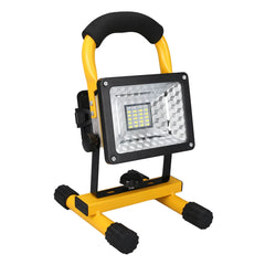 Floodlight 30W LED Portable Rechargeable Waterproof Spotlight Battery Powered Searchlight Outdoor Work Lamp Camping Lantern