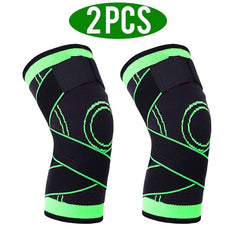 Worthdefence 1/2 PCS Knee Pads Braces Sports Support Kneepad Men Women for Arthritis Joints Protector Fitness Compression Sleeve