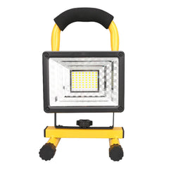 Floodlight 30W LED Portable Rechargeable Waterproof Spotlight Battery Powered Searchlight Outdoor Work Lamp Camping Lantern