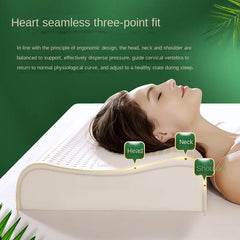 Thailand Latex Pillow For Neck Pain Protect Vertebrae Health Care Orthopedic Massage Pillows For Sleeping For Bedroom