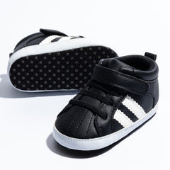 Newborn Baby Shoes Boy Girl Classical Sport Soft Sole PU Leather Multi-Color First Walker Crib Moccasins Casual Sneakers Shoes