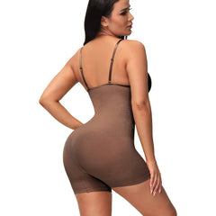 Open Crotch Bodysuit Shape wear Jumpsuit Body Shaper Compress Tummy Control Shapers Spandex Elastic Shape Seamless Smooth