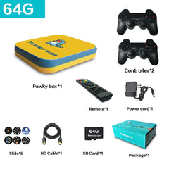 Pawky Box Game Console for PS1/DC/Naomi 50000+ Games Super Console WiFi Mini TV Kid Retro 4K Video Game Player