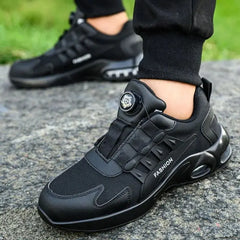 Work Sneakers Protective Shoes Safety Industrial Puncture-Proof Anti-smash Steel Toe Shoes