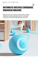 Smart Cat Toys Electronic Interactive Cat Toy Indoor Automatic Rolling Magic Ball Cat Game Accessories