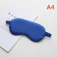 1Pc Eyeshade Sleeping Eye Mask Cover Eyepatch Blindfold Solid Portable New Rest Relax Eye Shade Cover Soft Pad