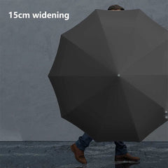 Automatic Folding Umbrella with Led Light Windproof Large Rain Umbrellas Portable Outdoor for Men Women