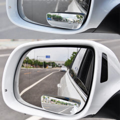 Car Blind Spot Mirrors Car Safety Driving 2pcs HD Frameless Reversing Wide-angle Rear Mirror Rearview Auxiliary Parking