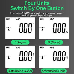 PT180 PT181 Laser Digital Protractor Angle Measure Inclinometer 3 in 1 Laser Level Box Type-C Charging Angle meter for home