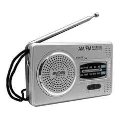 Radio AM FM Battery Operated Portable Radio Best Reception Longest Lasting For Emergency Hurricane Running Walking Home