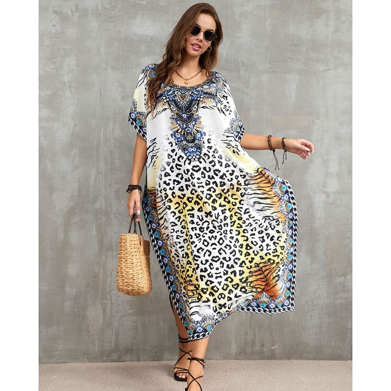 Easy Dry Beach Cover Up Robe Plage Vestido Playa Beach Pareo Swimsuit Cover Up Beachwear 2023 Bathing Suit Women Maxi Dress