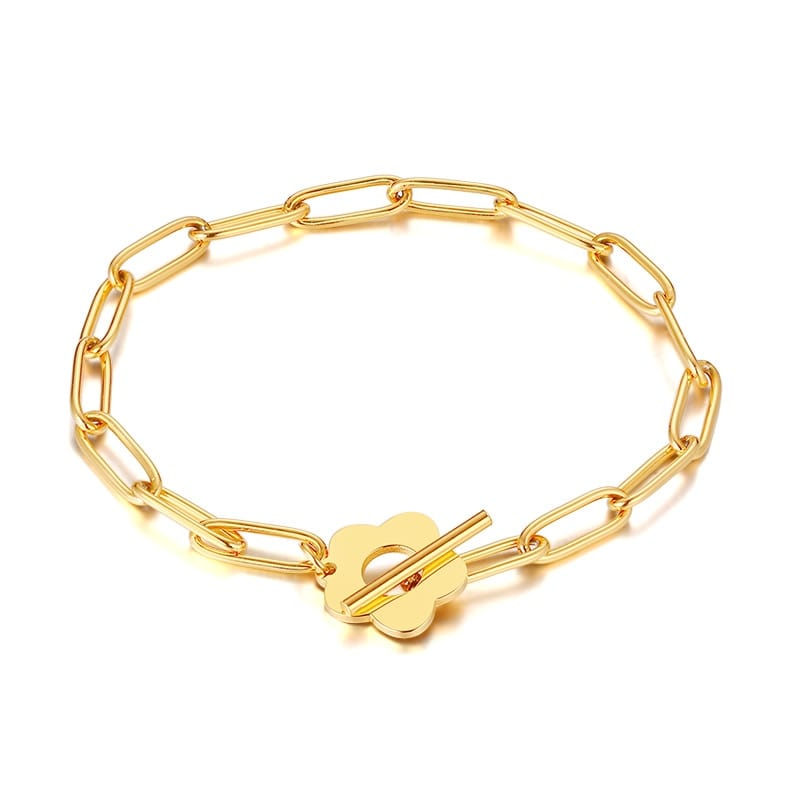 Charm Stainless Steel Snake Chain Bracelet for Women Girls Gold Color Herringbone Link Bracelet Bohemian Jewelry