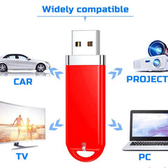 Pendrive 64gb USB Flash Drives 2.0 Pen Drive 128GB 256GB 512GB Cle Usb Memory Stick U Disk for TV Computer