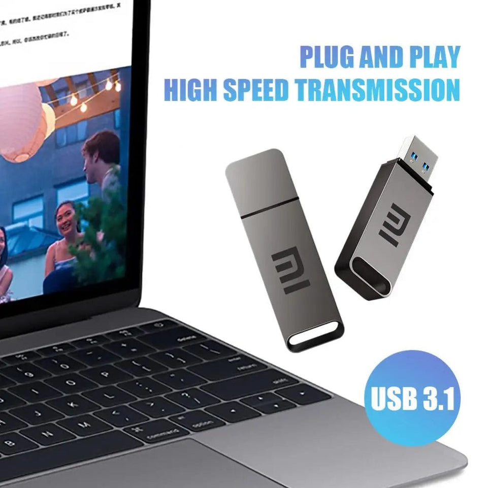 USB 3.1 Flash Drive 2TB High-Speed Pen Drive 1TB Metal Waterproof Type-C Usb PenDrive For Computer Storage Devices