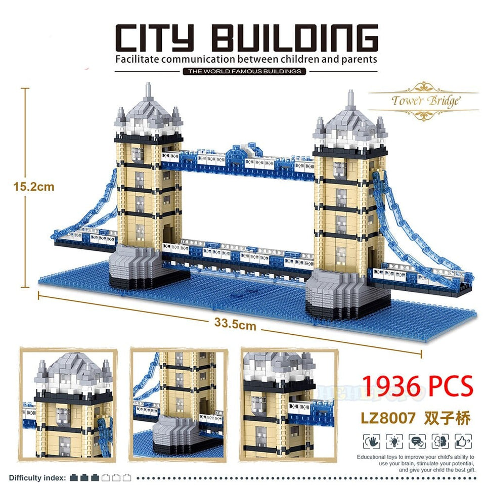 VIP2 vs CHOICE Architecture Building Blocks Total 22 Styles Tour Eiffel Arc De Triomphe Palais Louver Blocks Set