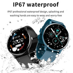 LIGE 2022 New Smart Watch Men Full Touch Screen Sport Fitness Watch IP67 Waterproof Bluetooth Smartwatch Men For Xiaomi Huawei