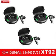 Lenovo XT92 TWS Gaming Earbuds Low Latency Bluetooth Earphones Stereo Wireless 5.1 Bluetooth Headphones Touch Control Headset