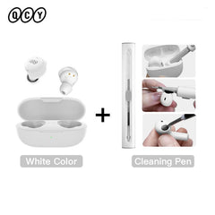 QCY T17 Earphone Bluetooth True Wireless Earbuds BT5.1 HIFI Headphone Touch Control Low Latency Mode ENC Earbud Long Standby 26H