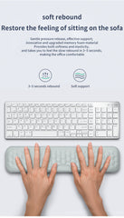 Keyboard Mouse Wrist Rest Office Typing Protection Relax Wrist Memory Foam Mouse Pad Computer Laptop Desk Mat