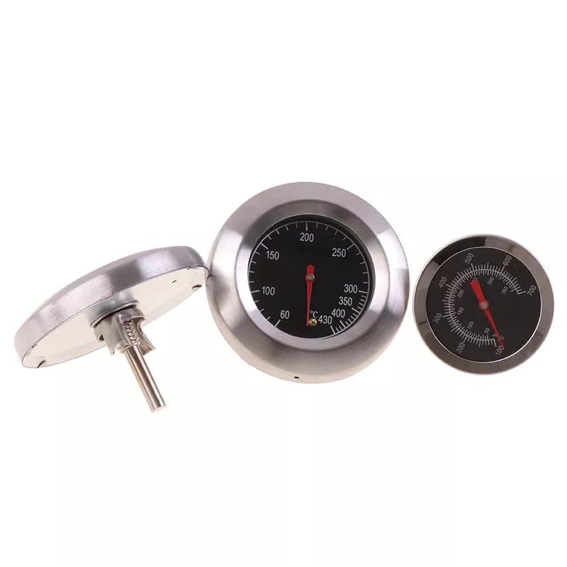 Stainless Steel BBQ Smoker Grill Thermometer Temperature Gauge 50-800 Degrees Fahrenheit 10-400/50-350/50-500 Degrees Celsius