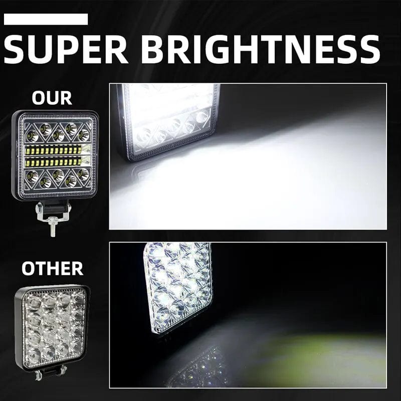 102W Work Light Headlight Led Bar LED Light bar Spotlight Off road LED 3030 LED 34SMD for Tractor Truck Driving Fog Lamp