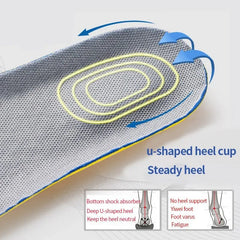 Memory Foam Orthopaedic Insoles 3Pairs for Feet Shoe Sole Pad Mesh Deodorant Breathable Sneakers Running Cushion for Men Women