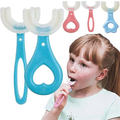 Toothbrush Children 360 Degree U-shaped Child Toothbrush Teethers Brush Silicone Kids Teeth Oral Care Cleaning