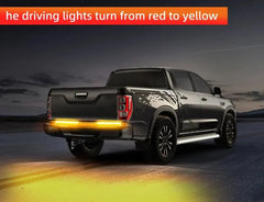 Car LED Tailgate Warning Light Truck Tailgate Light Turn Signal Brake Reverse Double Flash Tail Lights For Pickup Jeep