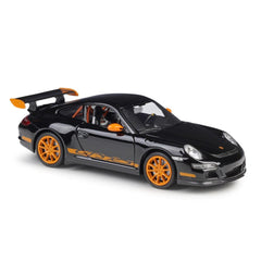 WELLY 1:24 Scale Diecast Simulator Car Porsche 911 GT3 RS Model Car Alloy Sports Car Metal Toy Racing Car Toy For Kids Gift