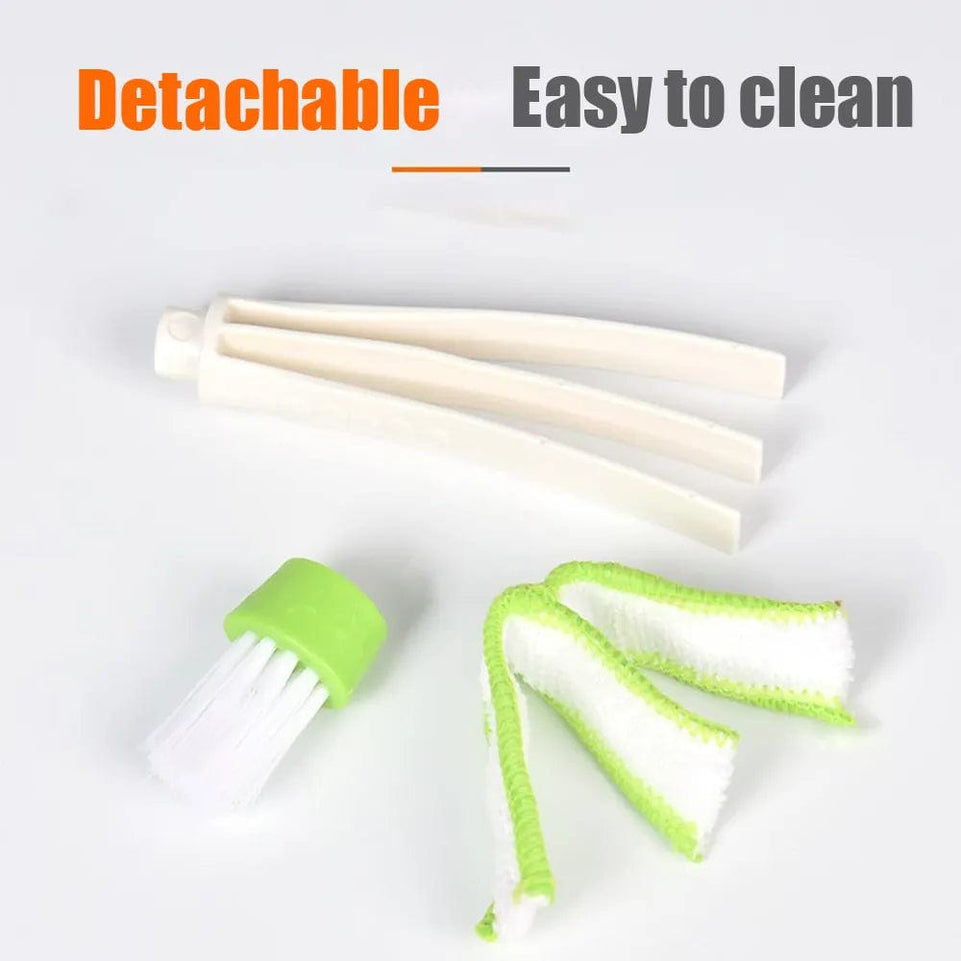 Car Cleaning Brush Air Conditioner Vent Cleaner Detailing Dust Removal Blinds Duster Outlet Brush Car-styling