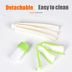 Car Cleaning Brush Air Conditioner Vent Cleaner Detailing Dust Removal Blinds Duster Outlet Brush Car-styling