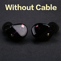 OPENHEART Resin Earbuds with Mmcx Good-looking HIFI High Quality Audio Wired Headphone Headset In-ear Earphones Bass Earpieces