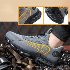 Work Sneakers Protective Shoes Safety Industrial Puncture-Proof Anti-smash Steel Toe Shoes