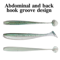 Soft Lures NEW SIZE 100mm 120mm T Easy Shiner Artificial Soft Baits Odour Added For Bass Fishing Wobblers