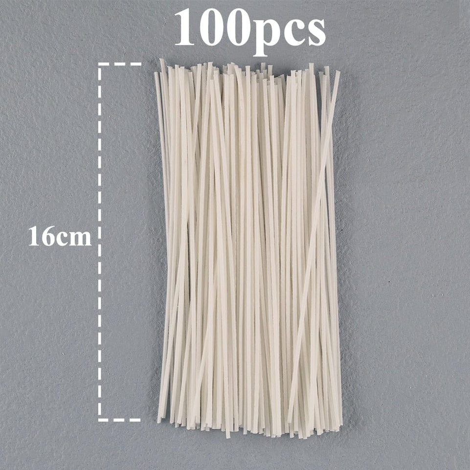 8-20cm 100 PCS Candle Wicks Smokeless Wax Pure Cotton Core for DIY Candle Making Pre-waxed Wicks Party Supplies