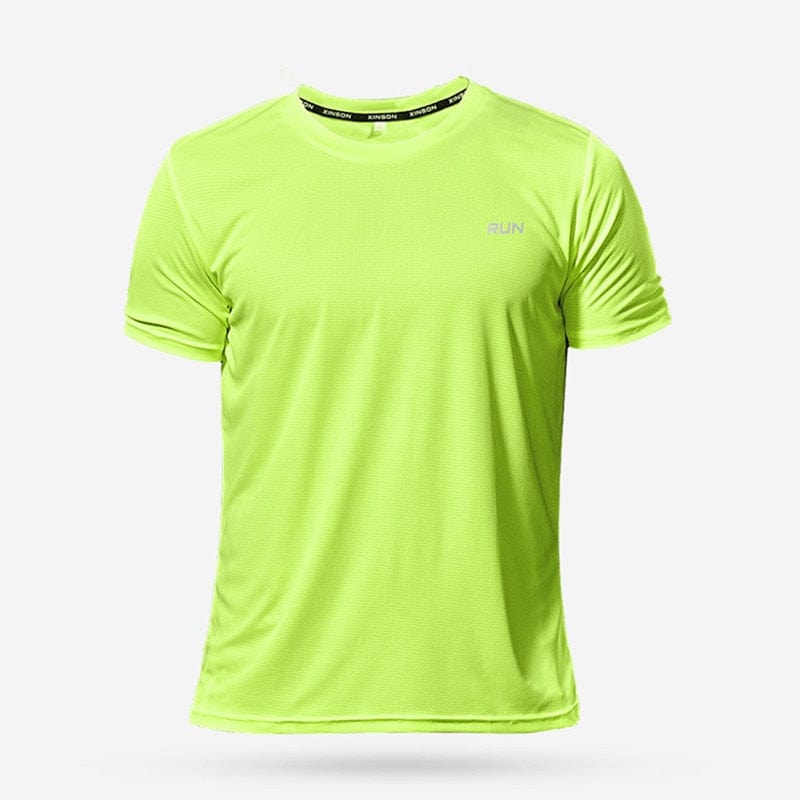 Multicolor Quick Dry Short Sleeve Sport T Shirt Gym Jerseys Fitness Shirt Trainer Running T-Shirt Men's Breathable Sportswear