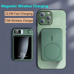 100000mAh Wireless Magnetic Power Bank Magsafe 50000mAh Wireless Fast Charging Thin Portable Waterproof