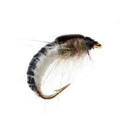 6PCS Trout Fishing Realistic Nymph Scud Fly Nymphing Artificial Insect Baits Flying Lure Fishing Accessories