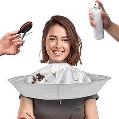 DIY Hair Cutting Cloak Umbrella Capes Apron Coat Salon Barber Stylist Cape Hair Barber Gown Cover Household Cleaning Protecter