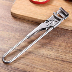 Can Lid Opener Adjustable Multi-Function,Lid,Can,Glass Stainless Steel Lids Off Jar Opener Labor-Saving Screw Can Opener For Kitchen Tools