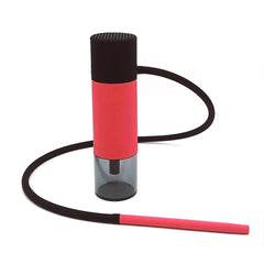 Portable Hookah Set with Chicha Ceramic Bowl Car Outdoor Travel Sheesha Narguile Complete Smoking Accessories Small Shisha Kit