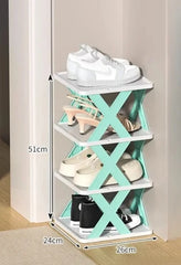 Shoe Racks Storage Organiser Detachable Shoe Racks Saves Family Household Rack Multi Layer Simple Shoes Shelf Colour Cabinet