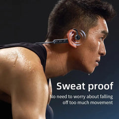 Wireless Bluetooth Headphones Sport TWS Bluetooth Neckband Headset Hearing Aids Earphones Handsfree With Mic