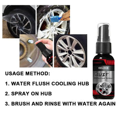 Rust Remover Spray Metal Surface Chrome Paint Car Maintenance Iron Powder Cleaning Super Rust Remover Cleaner