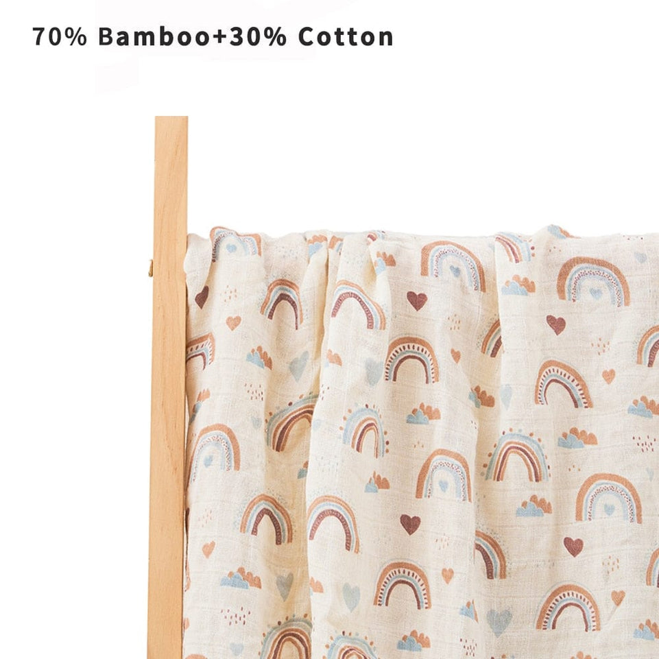 Kangobaby #My Soft Life# Hot Sale All Season Popular Design Muslin Swaddle Blanket